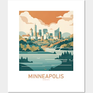 MINNEALPOLIS Posters and Art